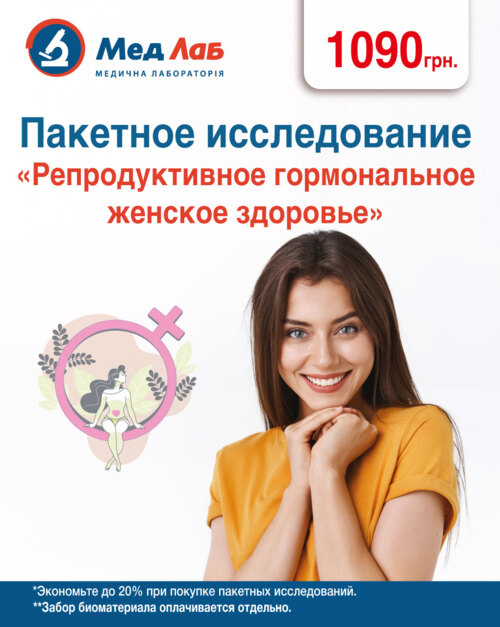 Пакет № 966 "Репродуктивное гормональное женское здоровье"